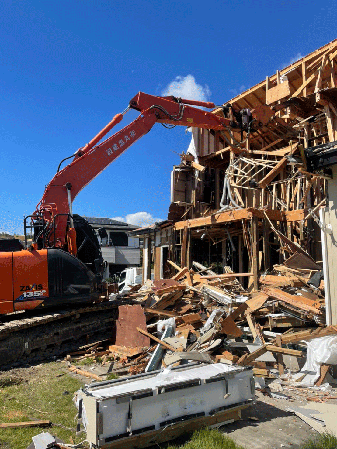 解体工事の流れ